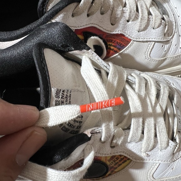 Nike Air Force 1 Low Vintage Mosaic Size 9.5 CU4734-100 - Picture 5 of 9